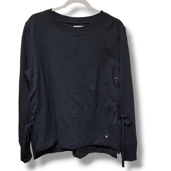 well+calm Tops - 💜❤️ Well+Calm Womens Large Sweatshirt with Tie Sides